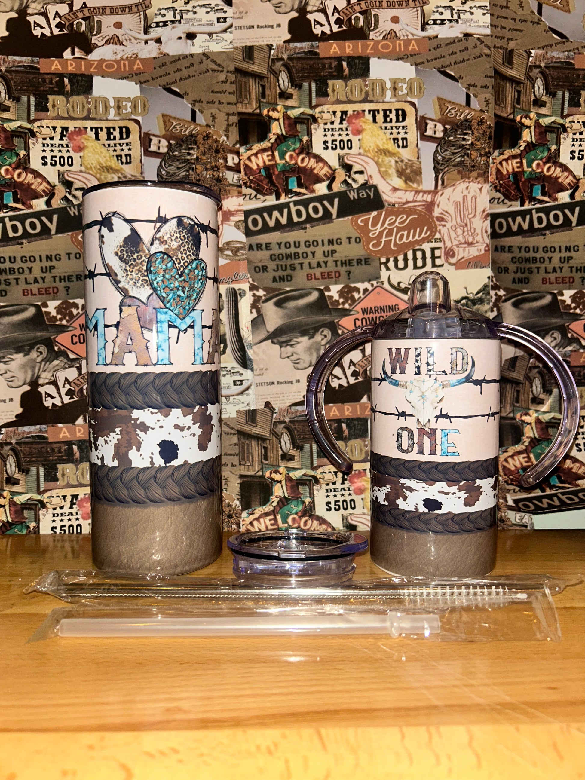 Mama and mini cup set