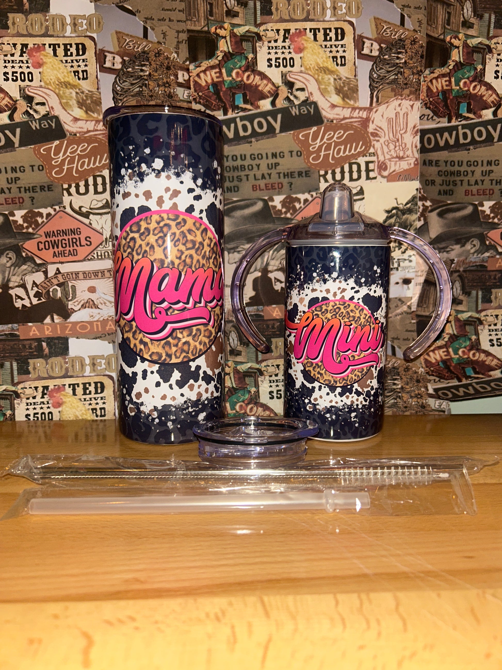 Mama and mini cup set